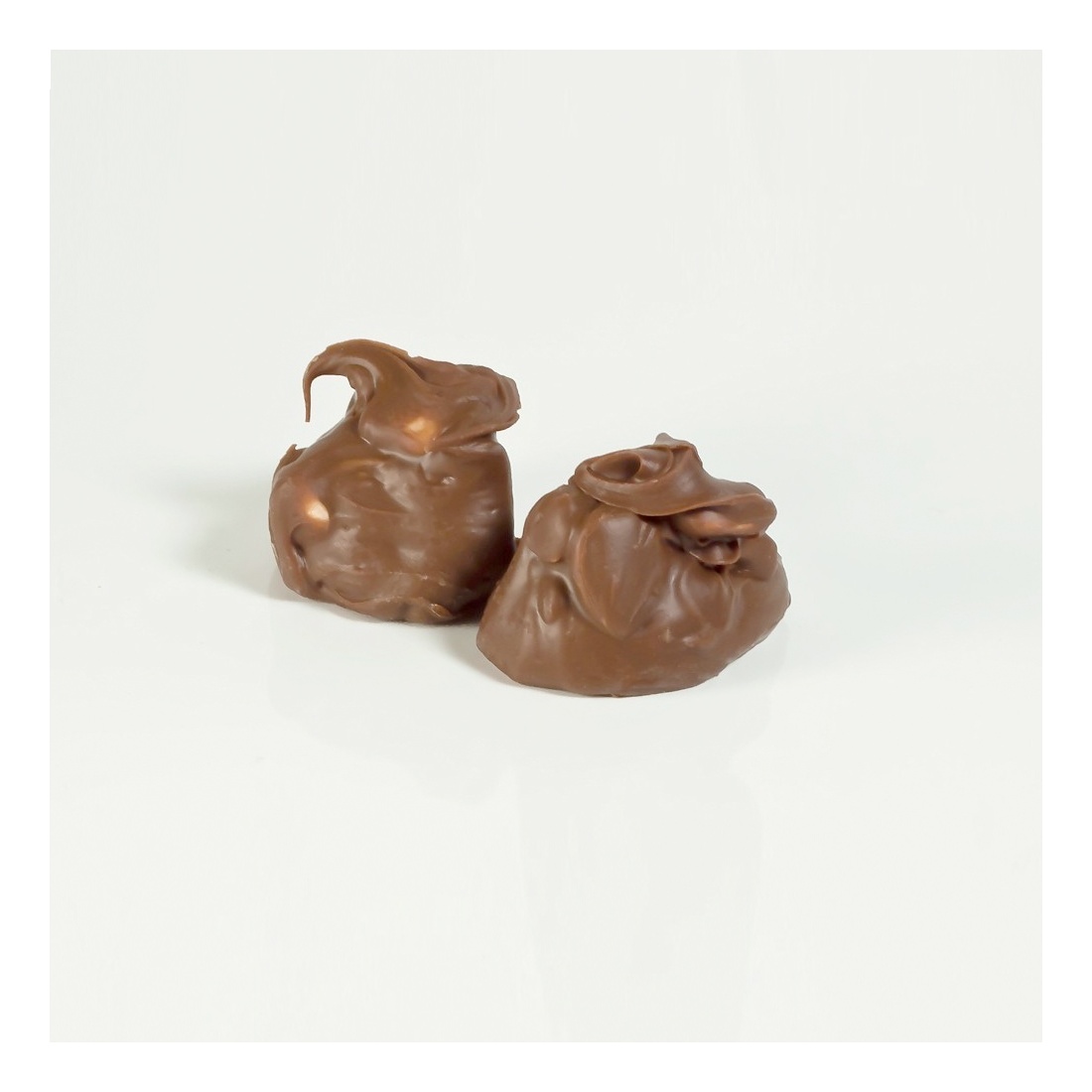 Chocolate milk rocks with almonds